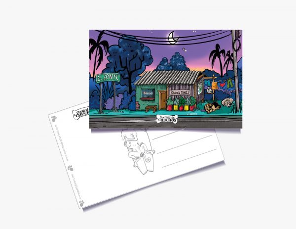 mini stickers "chuchos callejeros"