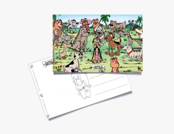 mini stickers "chuchos callejeros"
