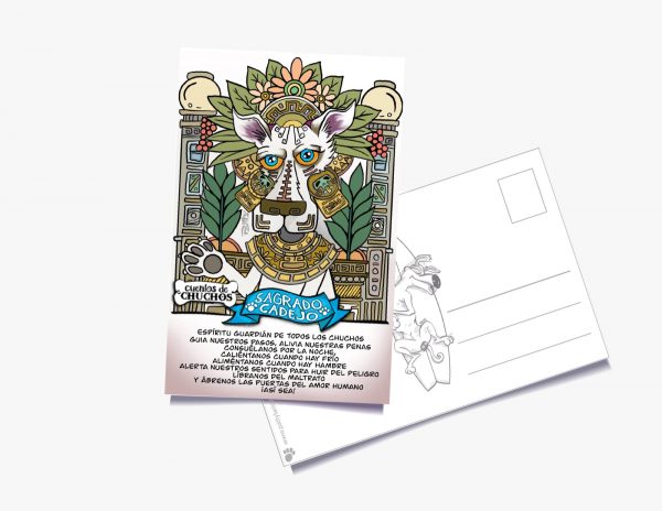mini stickers "chuchos callejeros"