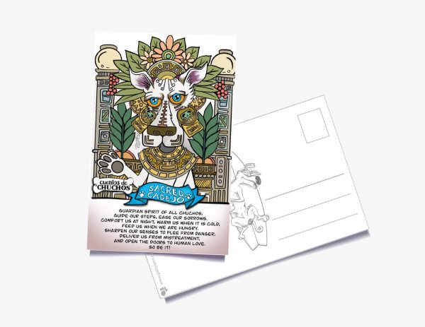 mini stickers "chuchos callejeros"