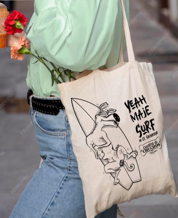 Tote Bag "Chucho Surfista"
