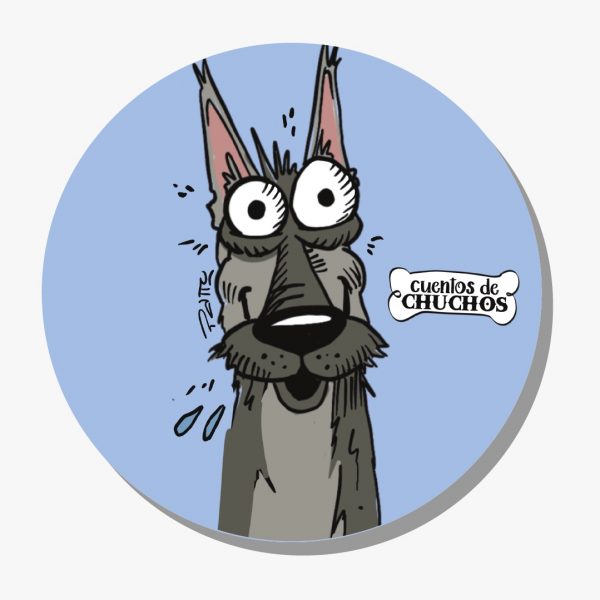 mini stickers "chuchos callejeros"