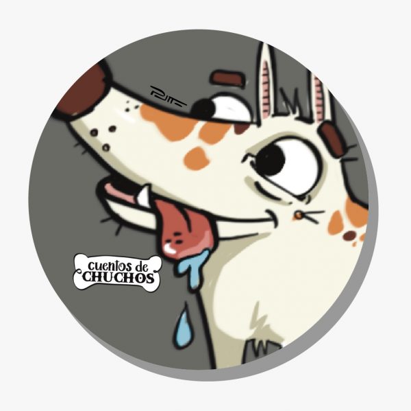 mini stickers "chuchos callejeros"